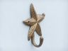 Antique Brass Starfish Hook 5 - 2