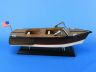 Wooden Chris Craft Runabout Model Speedboat 14 - 6