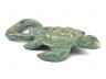 Antique Bronze Cast Iron Turtle Bottle Opener 4.5 - 2