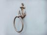 Silver Finish Anchor Towel Holder 9 - 1