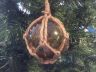 Amber Japanese Glass Ball Fishing Float Decoration Christmas Ornament 3 - 2