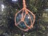 Light Blue Japanese Glass Ball Fishing Float Decoration Christmas Ornament 3 - 1