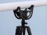 Floor Standing Oil-Rubbed Bronzed-White Leather with Black Stand Anchormaster Telescope 65 - 5