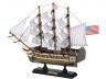 Wooden USS Constitution Tall Ship Model 12 - 7