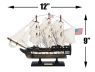 Wooden USS Constitution Limited Tall Ship Model 12 - 1