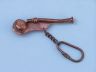 Antique Copper Bosun Whistle Key Chain 5 - 1