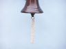 Antique Copper Hanging Anchor Bell 10 - 2