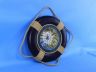 Vintage Blue Decorative Lifering Clock 15 - 7