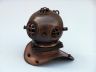Antique Copper Decorative Divers Helmet 8 - 5