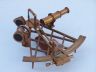 Admirals Antique Brass Sextant 12 with Rosewood Box - 8