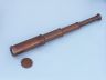 Deluxe Class Captains Antique Copper Spyglass Telescope 15 with Rosewood Box - 4