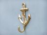Gold Finish Anchor With Rope Hook 5 - 1