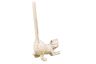 Whitewashed Cast Iron Cat Extra Toilet Paper Stand 10 - 10