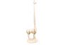 Whitewashed Cast Iron Giraffe Extra Toilet Paper Stand 19 - 1
