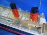 RMS Mauretania Limited 50 w- LED Lights Model Cruise Ship - 9