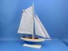 Wooden Defender Model Sailboat Decoration 16 - 9
