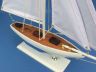 Wooden Defender Model Sailboat Decoration 16 - 10