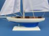 Wooden Defender Model Sailboat Decoration 16 - 1