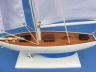Wooden Defender Model Sailboat Decoration 16 - 4