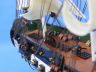 Wooden USS Constitution Tall Model Ship 24 - 10