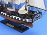 Wooden USS Constitution Tall Model Ship 24 - 17