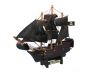 Wooden Captain Kidds Black Falcon Model Pirate Ship Christmas Ornament 7 - 1