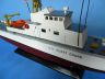 Wooden United States Coast Guard USCG Coastal Patrol Model Boat Limited 18 - 13