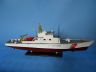 Wooden United States Coast Guard USCG Coastal Patrol Model Boat Limited 18 - 3