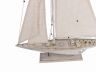 Wooden Rustic Whitewashed Pacific Sailer Model Sailboat Decoration 35 - 1