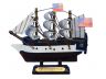 Wooden USS Constitution Tall Model Ship 4 - 1