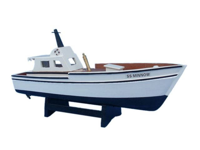 Wooden Gilligans Island - Minnow Model Boat 14