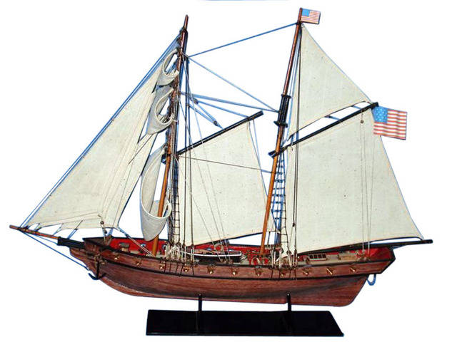 Wooden Prince de Neufchatel Model Ship 24