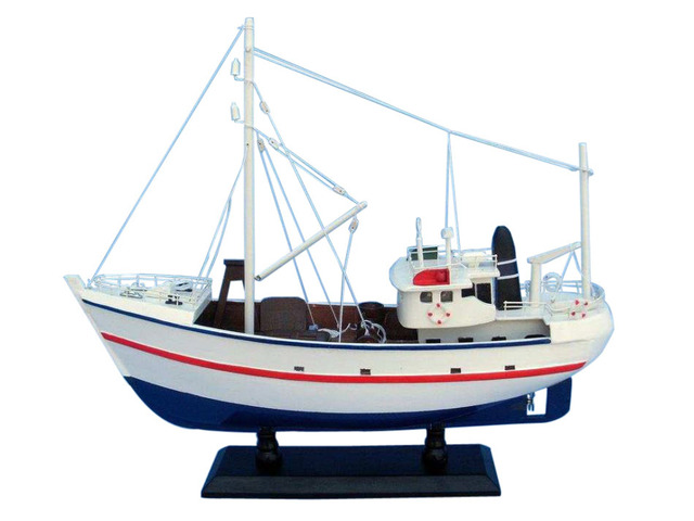 Wooden Fine Catch Model Boat 17