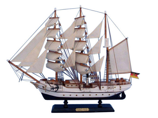 Wooden Gorch Fock Tall Model Ship 20