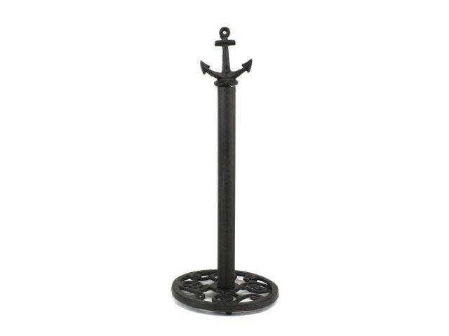 Cast Iron Anchor Extra Toilet Paper Stand 16