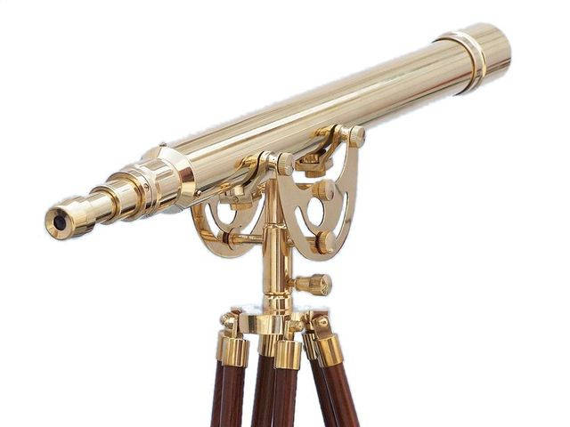 Floor Standing Brass Anchormaster Telescope 65