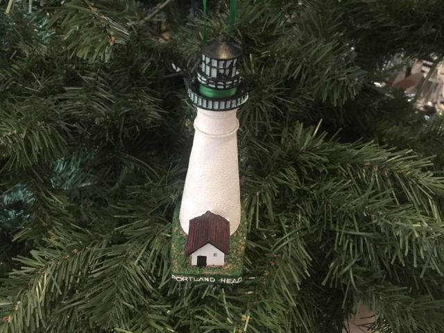 Portland Head Lighthouse Christmas Tree Decoration 7