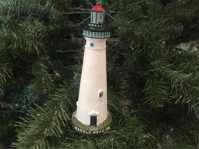 Marble Head Lighthouse Christmas Tree Decoration 7