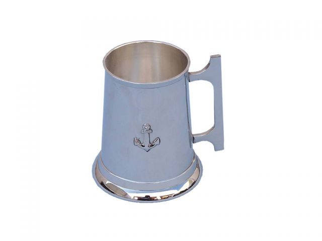 Chome Anchor Mug With Cleat Handle 5