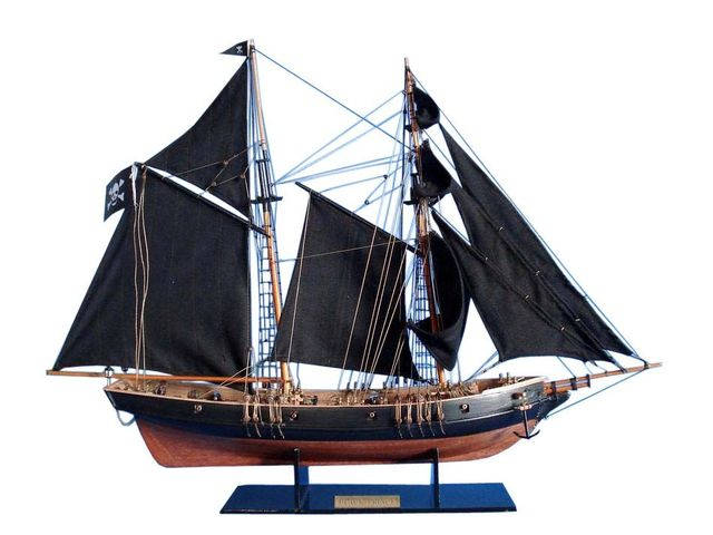 Wooden Ben Franklins Black Prince Limited Model Ship 24