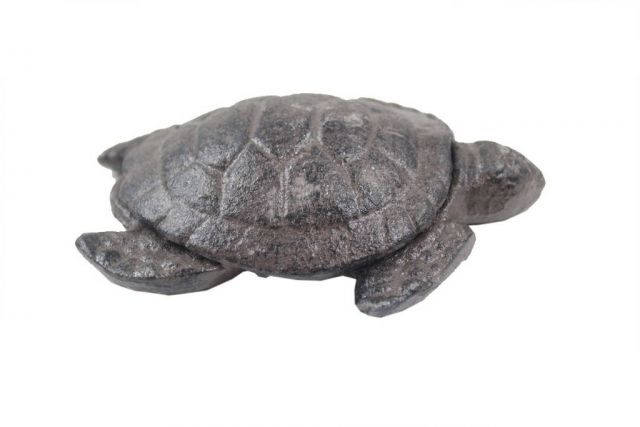 Cast Iron Decorative Turtle Paperweight 4