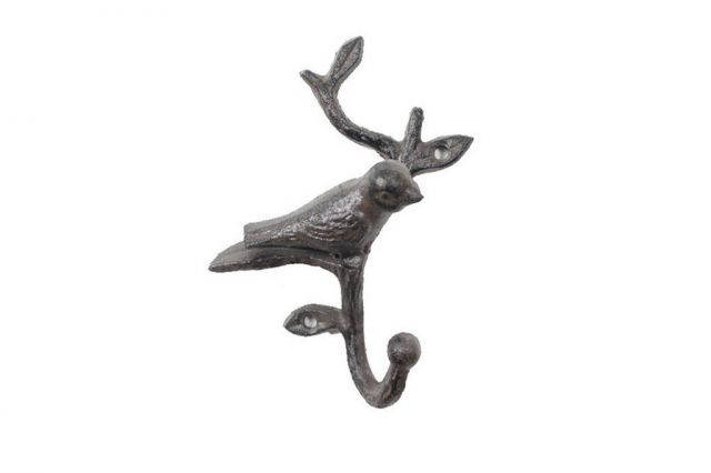 Cast Iron Decorative Bird Hook 6