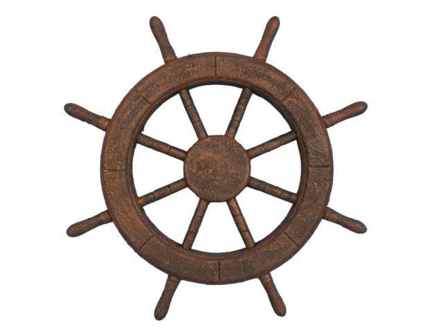 Flying Dutchman Ghost Pirate Decorative Ship Wheel 18