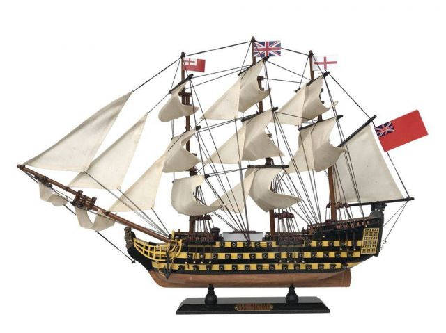 Wooden HMS Victory Limited Tall Model Ship 24