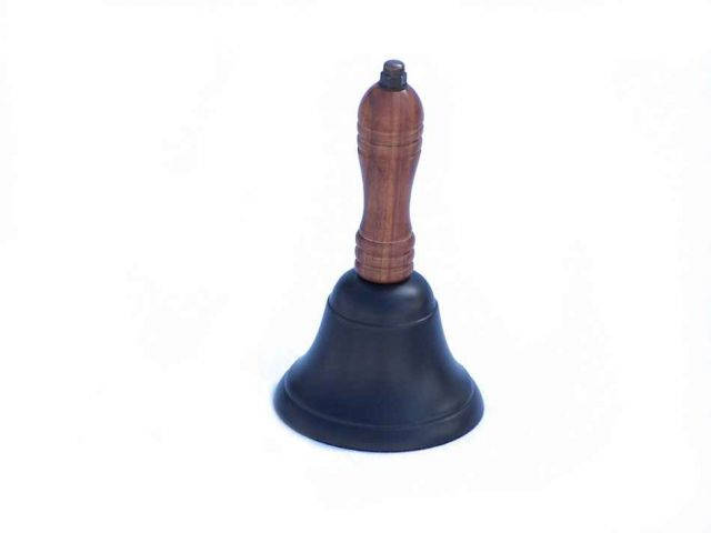 Oil Rubbed Bronze Hand Bell 7