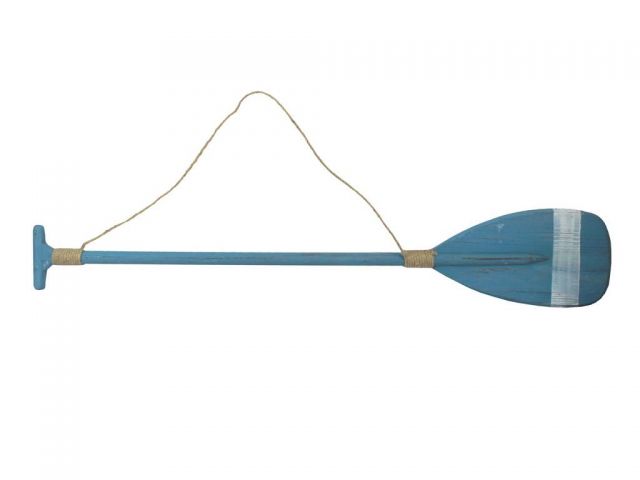 Wooden Malibu Decorative Rowing Boat Paddle With Hooks 50