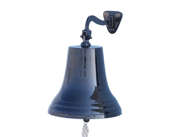 Oil Rubbed Bronze Hanging Ships Bell 18
