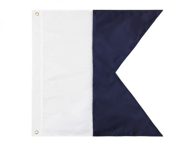Authentic Letter A Nautical Alphabet Navy Code Signal Flag 24 - Outdoor Use