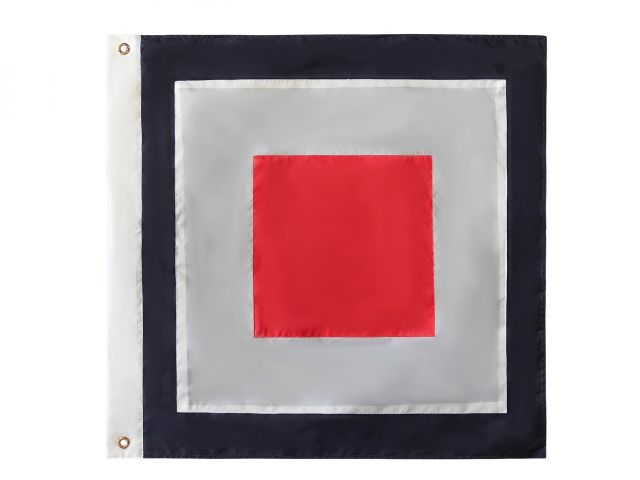 Authentic Letter W Nautical Alphabet Navy Code Signal Flag 24 - Outdoor Use