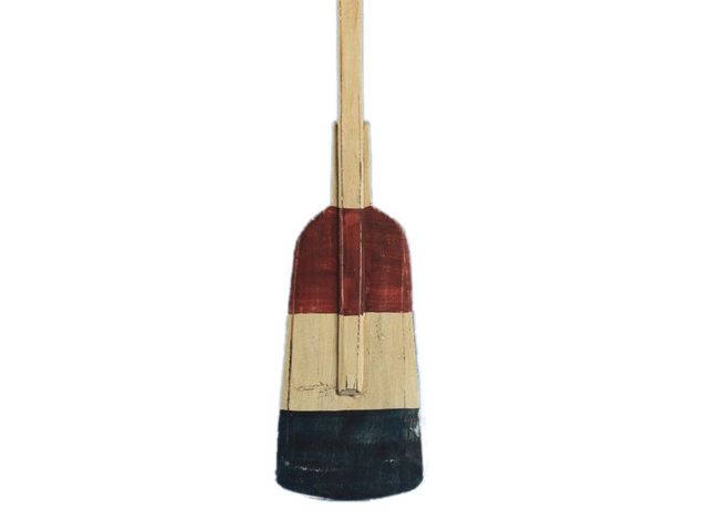 Wooden Independence Decorative Squared Rowing Boat Oar with Hooks 50